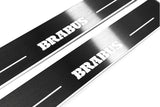 Mercedes-Benz E W213 2016+ Stainless Steel LED Door Sills – Brabus
