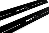 LED door sill plates Chrysler 300C II LD 2011+ stainless steel with SRT HELLCAT logo