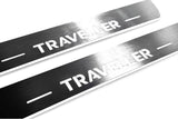Peugeot Traveller Stainless Steel LED Door Sills – Traveller Logo