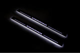 LED door sill plates stainless steel Chevrolet Camaro VI 2016+ with Camaro logo