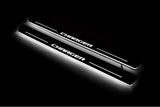 Dodge Charger LD 2011+ stainless steel LED door sill plates with CHARGER logo