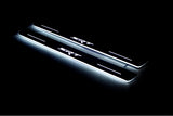 Dodge Charger LD 2011+ LED door sill plates stainless steel with SRT logo