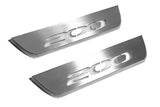 LED door sill plates Chrysler 200 II 2015+ in stainless steel with 200 logo