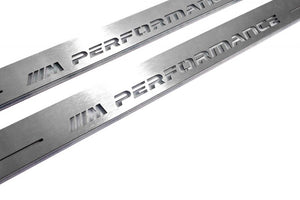 BMW X7 (G07) 2018+ LED Door Sills Illuminated Scuff M Performance Logo Stainless Steel Entry Guards