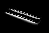 Mercedes GL X164 2006+ LED door sill plates stainless steel with AMG logo