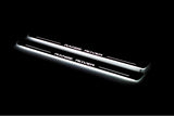 stainless steel LED door sill plates with Range Rover IV 2012+ with Range Rover logo