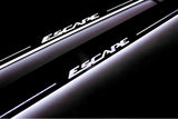 Ford Escape III 2013+ stainless steel illuminated entry guards with Escape logo