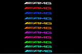 Mercedes GLA X156 2014+ entry guards in stainless steel with AMG logo