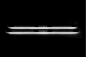 LED door sill plates for RAM 2500 V 2019+ stainless steel with TRX logo