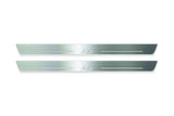Audi A3 8V 2012+ entry guards in stainless steel with A3 logo