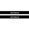 Skoda Octavia III (A7) 2013-2020 Illuminated Matte Sill Plates with logo Octavia Skoda Led Door Sills PRO opdesign