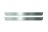 stainless steel LED door sill plates with Audi A7 C7 2010+ with A7 logo