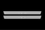 Audi A7 C8 2018+ stainless steel LED door sill plates with A7 logo
