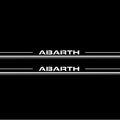 Fiat 500 2007+ LED Door Sills Illuminated Scuff Abarth Logo Stainless Steel Entry Guards Door Sills Decoin