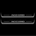Honda Accord XI 2023+ LED Door Sills Illuminated Scuff Accord Logo Stainless Steel Entry Guards