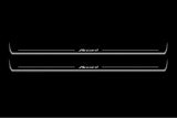 Honda Accord IX Coupe 2013+ LED door sill plates with Accord logo