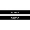 Acura MDX IV 2021+ Illuminated Matte Sill Plates with logo Acura Acura Led Door Sills PRO opdesign