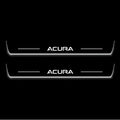 Acura TLX II 2020+ stainless steel LED door sill plates with Type-S logo