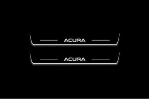 Acura TLX II 2020+ stainless steel LED door sill plates with Type-S logo