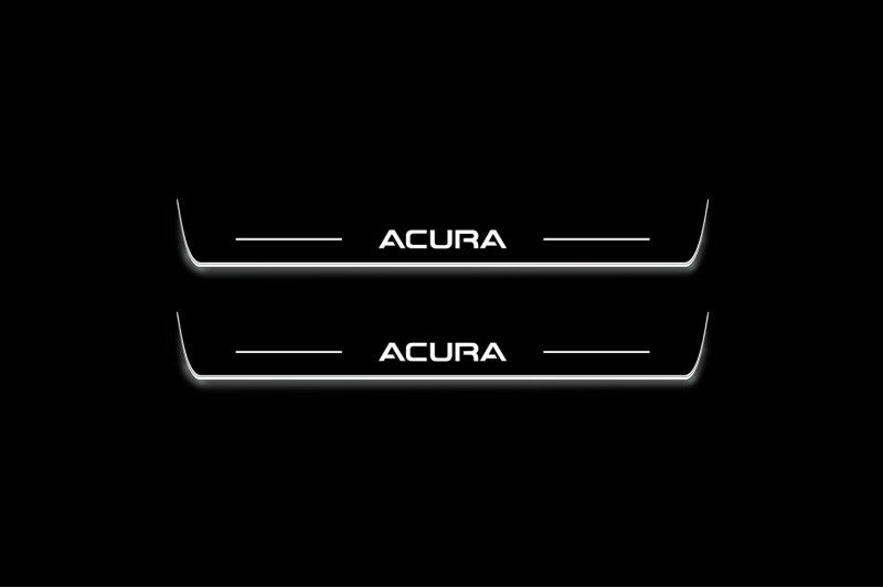 Acura TLX II 2020+ Door Sill Guards – LED Illuminated Sill Plates with Type-S Logo
