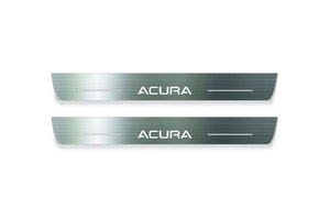 stainless steel door sill plates for Acura TLX II 2020+ with Type-S logo