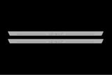 Audi A6 C6 2004+ door sill plates in stainless steel with Allroad logo