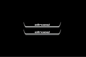Audi A6 C8 2018+ Stainless Steel LED Door Sills – Allroad Logo