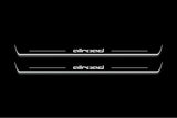 Audi A6 C8 2018+ Stainless Steel LED Door Sills – Allroad Logo