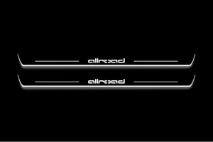 Audi A6 C8 2018+ Stainless Steel LED Door Sills – Allroad Logo