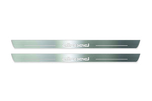 Audi A6 C8 2018+ Stainless Steel LED Door Sills – Allroad Logo