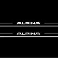 BMW 8 I 1989-1999 LED Door Sills Illuminated Scuff Alpina Logo Stainless Steel Entry Guards Door Sills Decoin