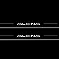 BMW 7 G11/G12 2015-2021 LED Door Sills Illuminated Scuff Alpina Logo Stainless Steel Entry Guards Door Sills Decoin