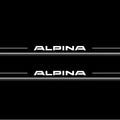 BMW 5 E60 2003-2010 LED Door Sills Illuminated Scuff Alpina Logo Stainless Steel Entry Guards