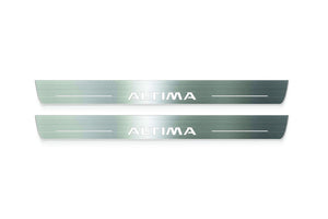 Nissan Altima V L33 2013+ Stainless Steel LED Door Sills – Altima Logo