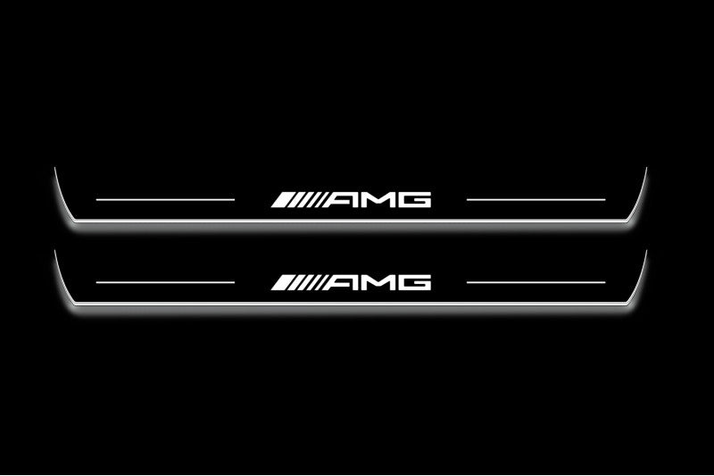 Mercedes-Benz SLK-Class R171 Stainless Steel LED Door Sills – AMG