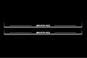 Mercedes-Benz E W124 1985+ Stainless Steel LED Door Sills – AMG