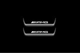 Mercedes-Benz GLE I W166 2015-2019 Stainless Steel LED Door Sills – AMG