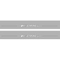 Illuminated LED Door Sill Tread Plates Mercedes G-Class W464 2018+ With AMG Logo Mercedes Led Door Sills opdesign