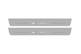 stainless steel LED door sill plates with Mercedes G-Class W465 2024+ with AMG logo