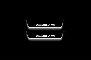 Mercedes-Benz GLE I C292 2015+ Stainless Steel LED Door Sills – AMG