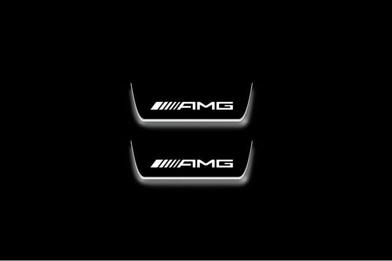 Mercedes-Benz G-Class W464 2018+ Stainless Steel LED Door Sills – AMG