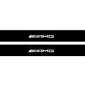Mercedes G-Class W464 2018+ Illuminated Matte Sill Plates with logo AMG Mercedes Led Door Sills PRO opdesign