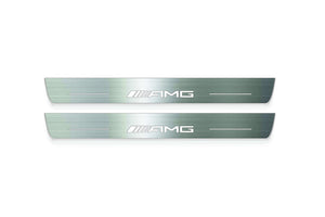 Mercedes-Benz GLC-Class II X254 Stainless Steel LED Door Sills – AMG