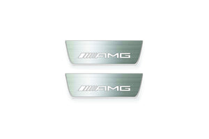 Mercedes-Benz G-Class W464 2018+ Stainless Steel LED Door Sills – AMG