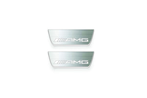 Mercedes-Benz CLA W117 2013+ Stainless Steel LED Door Sills – AMG