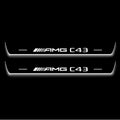 Mercedes-Benz C W205 2014+ Stainless Steel LED Door Sills – AMG С43
