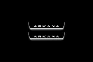 Renault Arkana 2019+ Stainless Steel LED Door Sills – Arkana Logo