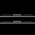 Nissan Armada II Y62 Stainless Steel LED Door Sills – Armada Logo