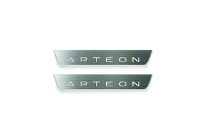 Volkswagen Arteon 2017+ Stainless Steel LED Door Sills – Arteon Logo