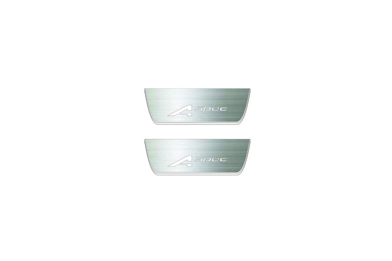 Acura RDX III 2018+ Door Sill Guards – LED Illuminated Sill Plates with A-Spec Logo